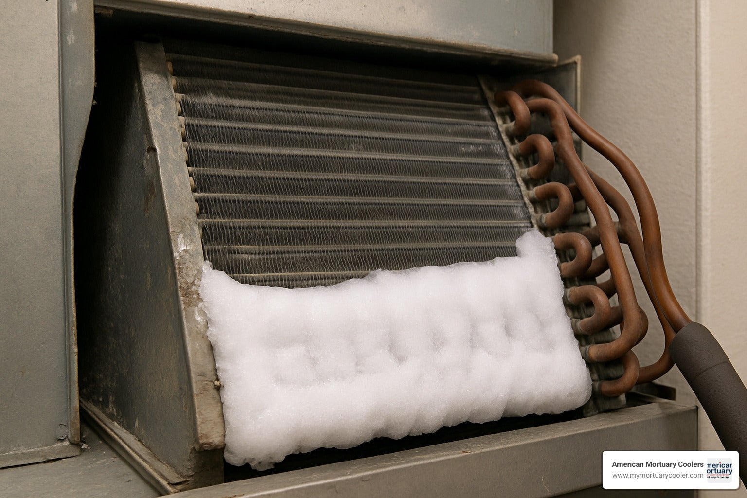 How to Fix a Frozen Evaporator Coil, Even if You've Never Tried It Before - American Mortuary Coolers & Equipments How to Fix a Frozen Evaporator Coil, Even if You've Never Tried It Before - American Mortuary Coolers & Equipments